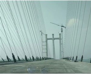 江苏泉州湾跨海大桥墩台防护