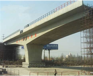 江苏德滨高速跨京沪铁路高架桥水平转体